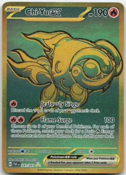 Chi-Yu ex 241/091 SV: Paldean Fates Pokemon Card NM - Image 1
