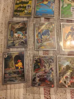 Pokemon Scarlet & Violet Full Art 15-Card Lot English Pidgeot ex Quaxly - Image 4