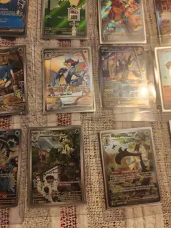 Pokemon Scarlet & Violet Full Art 15-Card Lot English Pidgeot ex Quaxly - Image 5