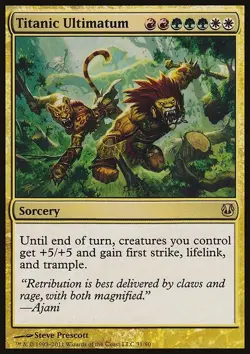 Titanic Ultimatum - Non-Foil - ddh - 31 | MTG Card - Image 3