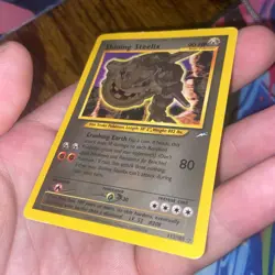 Shining Steelix Holo Card Neo Destiny 112/105 HP-DMG - Image 3
