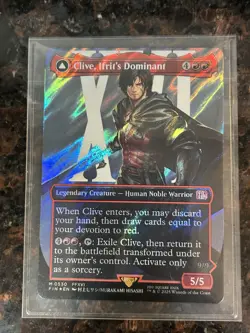 Clive, Ifrit's Dominant (Borderless) (Surge Foil) (0530) Final Fantasy Foil - Image 1