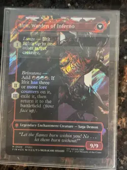 Clive, Ifrit's Dominant (Borderless) (Surge Foil) (0530) Final Fantasy Foil - Image 2