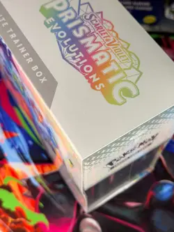 Prismatic Evolutions Factory Sealed ETB Elite Trainer Box Pokemon TCG - Image 3