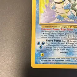 Pokemon TCG Blastoise Base Set 2 Holo - Image 5