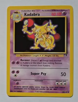Pokemon - Kadabra - Legendary Collection 49/110 - Uncommon - LP - Image 1