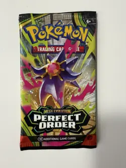 (VERY HEAVY)🔥 22.60g Pokemon TCG Perfect Order Booster Pack Factory Sealed✅ - Image 2