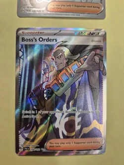 2023 Pokemon Paldea Evolved Boss's Orders # 248 Ultra Rare NM - Image 1
