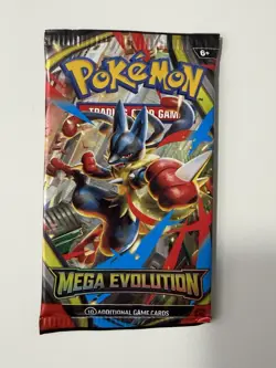 (HEAVY)🔥 22.45g Pokemon TCG Mega Evolution Booster Pack Factory Sealed✅ - Image 2