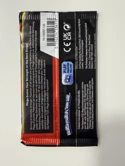 (HEAVY)🔥 22.45g Pokemon TCG Mega Evolution Booster Pack Factory Sealed✅ - Image 3