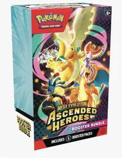 Pokemon TCG Mega Evolution Ascended Heroes Booster Bundle Sealed PRESALE 4/30 - Image 1
