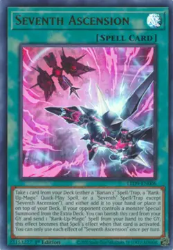 Yugioh! LP Seventh Ascension - LED9-EN006 - Ultra Rare - 1st Edition Lightly Pla - Image 1