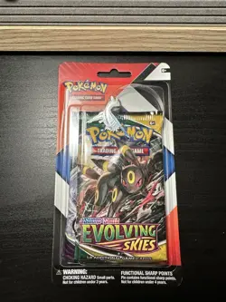 Pokemon Evolving Skies & Chilling Reign 2 Booster pack Blister Latios Pin Sealed - Image 2