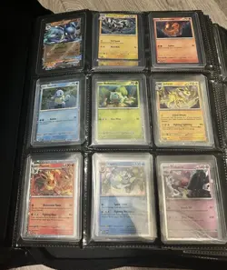 Pokemon Binder Collection 320+ Mixed Lot Ex’s V ‘s, Promos English and Japanese - Image 2