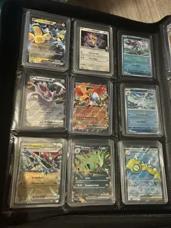 Pokemon Binder Collection 320+ Mixed Lot Ex’s V ‘s, Promos English and Japanese - Image 5