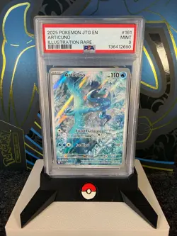 Articuno #161/159 PSA 9 - 2025 Pokemon SV Journey Together JTG EN - Image 1