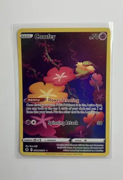 Comfey GG14/GG70 - Crown Zenith: Galarian Gallery Ultra Rare Near Mint Pokemon - Image 1