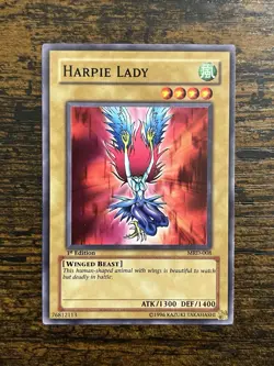 Harpie Lady MRD-008 Common 1st Edition Lightly Played (Uncensored/Original Art) - Image 1