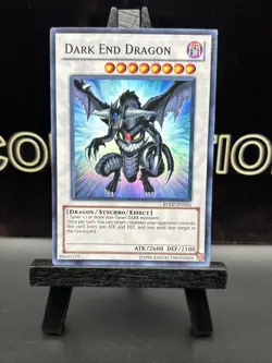 Yugioh Dark End Dragon RYMP-EN066 Super Rare LP - Image 2