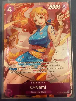 O-Nami - (Dash Pack) Foil C Extra Booster: One Piece Heroines Edition ST18-002 N - Image 1