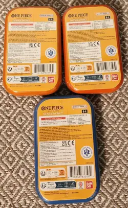 One Piece Card Game Tin Pack Set Vol.2 (TS-02, OP13) x3 One Of Each Hero - Image 2