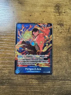 One Piece Card Game OP13-119 Portgas.D.Ace Store Treasure Cup Winner - Image 1