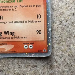 Moltres ex - 031 - Pokemon Wizards Black Star Promo Card Holo - Image 3