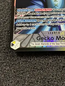 Gecko Moria Leader OP14-080 One Piece Card Game Holo Foil 5000 Free Shipping - Image 3