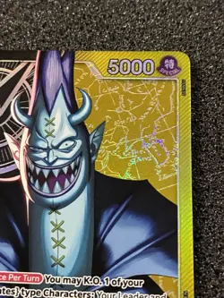 Gecko Moria Leader OP14-080 One Piece Card Game Holo Foil 5000 Free Shipping - Image 5