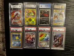 Pokemon Card Lot Graded Cgc 7,9, 10 And Psa 10s - Image 1