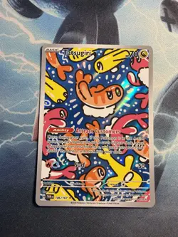 Pokemon TCG Tatsugiri Twilight Masquerade Illustration Rare Card 186/167 - Image 1