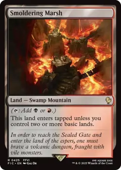 Smoldering Marsh Surge Foil - FIC 0425 NM - MTG Magic - Image 1