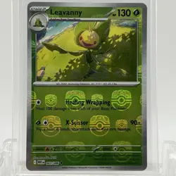 Pokemon TCG White Flare Leavanny #003/086 Master Ball Reverse Holo NM - Image 1