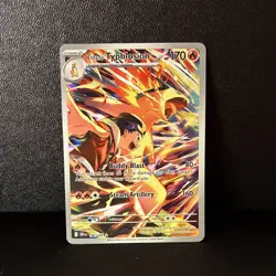 Pokemon Ethan's Typhlosion Holo Illustration Rare Destined Rivals 190/182 170HP - Image 1