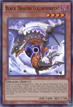 Yugioh! LP Black Dragon Collapserpent - AP06-EN006 - Super Rare - Unlimited Edit - Image 1
