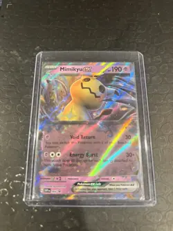 Mimikyu EX SVP EN 004 JUMBO Black Star Promo Pokemon Card Mint NM - Image 1