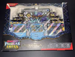 Pokemon TCG Scarlet & Violet Paldean Fates Quaquaval ex Premium Collection - Image 1