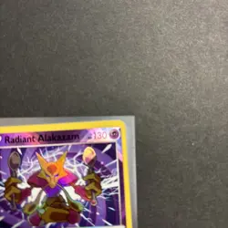 Pokemon Radiant Alakazam 059/195 Silver Tempest Radiant Rare NM - Image 2