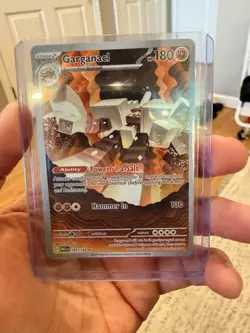 Pokemon Garganacl TCG Holo Illustration Rare Mega Evolution - Image 1