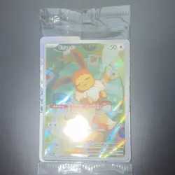 Pokemon TCG Eevee 173 Promo Holo Boosted Evolution SVP Scarlet & Violet Basic - Image 1