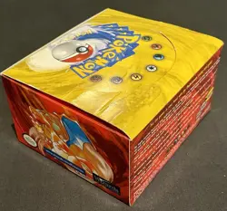 ORIGINAL POKEMON BASE SET BOOSTER BOX - NO PACKS - OPENED - M/NM - EXCLNT COND - Image 2