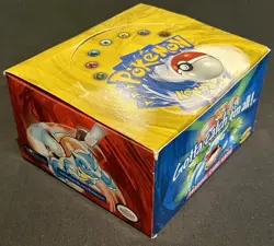 ORIGINAL POKEMON BASE SET BOOSTER BOX - NO PACKS - OPENED - M/NM - EXCLNT COND - Image 4