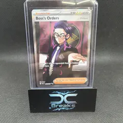 Pokemon TCG Ascended Heroes Boss’s Orders 256/217 Near Mint Full Art - Image 1