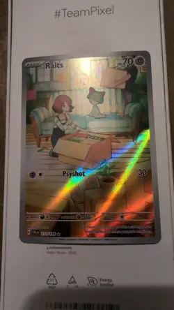 Pokemon Ralts Illustration Rare Full Art Holo SV01 Scarlet & Violet 211/198 - Image 1