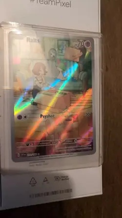 Pokemon Ralts Illustration Rare Full Art Holo SV01 Scarlet & Violet 211/198 - Image 3