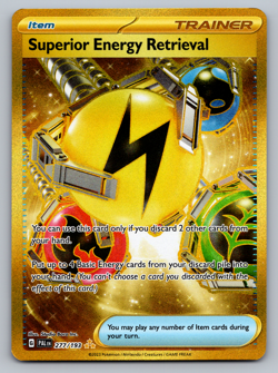Superior Energy Retrieval Pokemon Paldea Evolved 277/193 Hyper Rare NM - Image 1