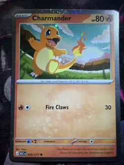 Pokemon TCG Charmander ascended hero’s Promo Cosmos Holo 047/217 - Image 1