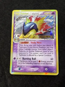 2006 Typhlosion Reverse Holo Pokemon TCG Dragon Frontiers 12/101 - Image 1