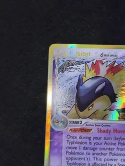 2006 Typhlosion Reverse Holo Pokemon TCG Dragon Frontiers 12/101 - Image 3