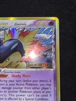 2006 Typhlosion Reverse Holo Pokemon TCG Dragon Frontiers 12/101 - Image 4